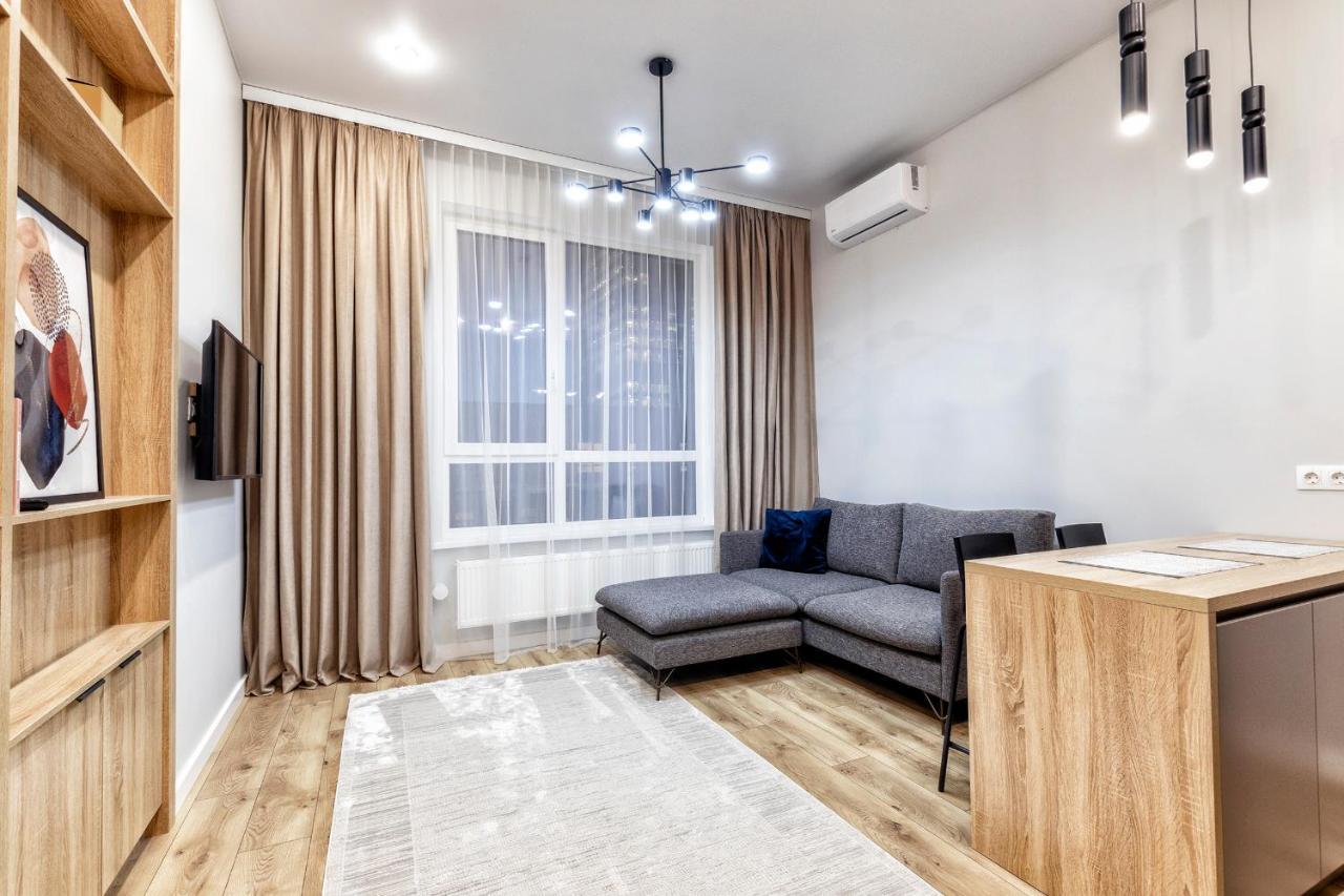 Aura Business Class Apartment Astana Exterior foto